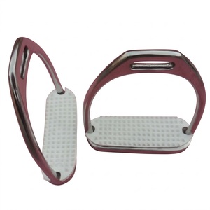 Étriers en acier inoxydable Primo Equine, taille personnalisable, équipement d'équitation, accessoires anti-rouille pour chevaux - Product Image 1