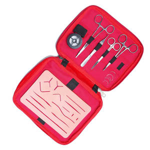 Medical Student <b>Suture</b> <b>Kit</b> | Reusable CE Certified Manual Surgical Removal Set with Stainless Steel Instruments By Dentavex - Product Image 2
