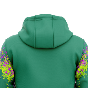 เสื้อฮู้ดดี้ลำลองสำหรับผู้ชาย ดีไซน์สปอร์ต ผลิตจากผ้าฟลีซน้ำหนักเบา ระบายอากาศได้ดี สวมใส่สบาย เป็นมิตรกับสิ่งแวดล้อม มีกระเป๋าแบบกันน้ำ - Product Image 5