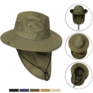 Sombrero de Pescador Personalizado al por Mayor para Hombre, de Ala Ancha, Impermeable, con Protección UV, de Alta Calidad, para Pesca, Surf, Viajes y Actividades al Aire Libre - Product Image 4