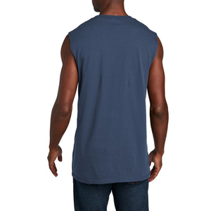 เสื้อกล้ามผู้ชายแบบถัก ดีไซน์ล่าสุด ระบายอากาศได้ดี สวมใส่สบาย ผลิตจากวัสดุคุณภาพดีที่สุด ราคาขายส่งแบบกำหนดเองได้ - Product Image 2