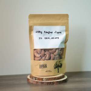 Noix de cajou grillées bio de qualité supérieure, en vrac, en sachet kraft de 200 g, étiquette privée disponible, fabrication OEM et directe d'usine - Product Image 5