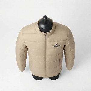Veste matelassée au design unique pour l'extérieur, vêtements d'hiver de haute qualité, veste matelassée respirante et tendance - Product Image 5