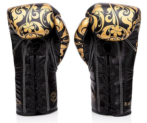 Guantes de Boxeo Profesionales de Cuero Personalizados con MOQ Bajo, para Muay Thai y Sanda, Ligeros, de Dedo Completo, Unisex - Product Image 3