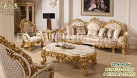 Ensemble de canapés modernes en teck turquoise courbé, 5 places, luxueux, sculptés, pour salon, meubles de salon, USA