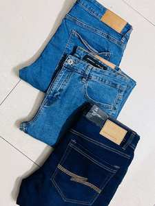 พร้อมส่ง กางเกงยีนส์เดนิมทรงตรงลำลองสำหรับผู้ชายและผู้หญิง ผ้าฝ้ายฟอก เอวกลาง เป็นมิตรกับสิ่งแวดล้อม คุณภาพสูง ทรงซุปเปอร์สกินนี่ - Product Image 2