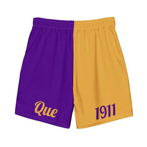 Bañador OPP Greek Fraternity de Secado Rápido, Cortavientos, 100% Algodón, Pantalones Cortos de Playa para Hombre, Ropa Deportiva de Verano con Forro - Product Image 1