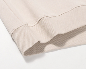 Individual Fashion Demand Solid Pattern Pure Cotton Breathable Oversized Zipper-Up Hoodies Mens Customized Embroidered - Product Image 3