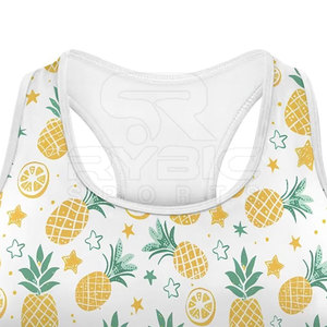Premium Moisture Wicking Women Sublimation Sports Bra With Four Way Stretch Fabric For Yoga Fitness Training And Daily Wears - Product Image 5