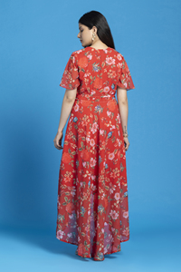 Robe de fête élégante pour filles, manches courtes, robe de princesse en forme de A pour anniversaire et mariage, disponible au prix de gros - Product Image 4