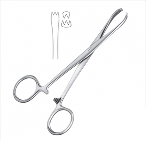 Pinces hémostatiques Tuffier 13 cm en acier – Pinces chirurgicales/pinces hémostatiques pour la chirurgie à domicile – Prix de gros - Product Image 1