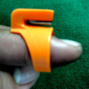 AA0189 Anillo de dedo con cuchillo |   Anillos de Costura para Dedos, Herramienta de Corte |    Para Bordado, Costura, Manualidades, Tejido - Product Image 3