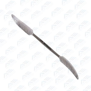 Instrumento Quirúrgico para Modelado Óseo de Precisión, Raspadores de Hueso de Acero Dentados Finos y Gruesos, Duraderos, de 18 mm y 20 mm - Product Image 6