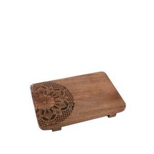Offre Spéciale Festive : Plateau Brûleur d'Encens Bakhoor en Bois Écologique, Personnalisable pour Usage Régulier - Product Image 1