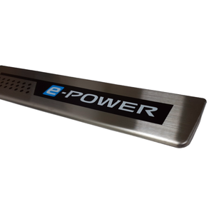 CALA - Adhesivo de Lujo Reutilizable para Automóvil, Personalizado con E-POWER, Adhesivos Clásicos de Acero Inoxidable para Carrocería, Modelo 1 N TW - Product Image 2