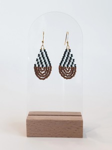 Pendientes de cuentas bordadas a mano de diseñador, accesorios de moda de lujo, étnicos, tradicionales y modernos, joyería para mujer - Product Image 4