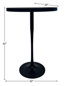 <b>Black</b> <b>Round</b> <b>Side</b> <b>Table</b> Metal Accent <b>Table</b> Modern Tea <b>Table</b> for Living Room Bedroom Hotel - Product Image 6