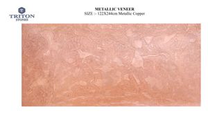 แผ่นวีเนียร์โลหะหรูหราทันสมัย ผิวขัดเงาธรรมชาติ สำหรับอพาร์ทเมนต์ โรงงาน ราคาสมเหตุสมผล บ้านพักอาศัย - Product Image 2