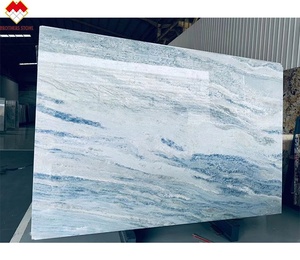 Quarzit, precio de fabricante, retroiluminado, azul, Roma, cuarcita, losa, tocador, encimera, Panel de pared, <span class=keywords><strong>Brasil</strong></span>, cristal azul, piedra Natural - Product Image 3