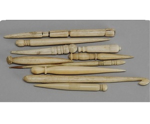 เข็มโครเชต์ทำมือจากกระดูกธรรมชาติ OEM ODM สำหรับขายส่ง - Product Image 4