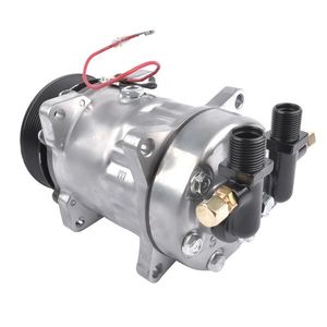 Compressore AC di Ricambio con Frizione per TM16 TM 16 8 Scanalature in Alluminio 103 56120 488 46120 Compressori d'Aria 12/24 Volt - Product Image 2