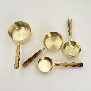 Cuchara Medidora de Acero Inoxidable de Venta Caliente, Cuchara de Café con Mango Largo de Resina, Decoración para Cafetería, Hogar, Restaurante y Regalos - Product Image 3