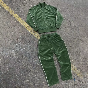 Survêtement personnalisé imprimé, très demandé, uni, décontracté, 100% polyester, vintage, automne, luxe, anti-UV, broderie 3D, taille élastique, 280g - Product Image 2