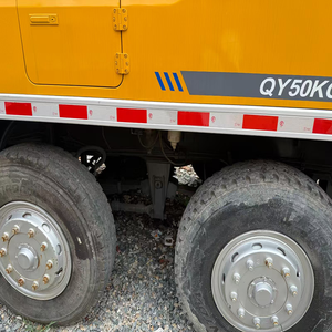 중고 고품질 XCMG 50톤 유압식 모바일 트럭 크레인 QY50K XCT50 50t 리프팅 크레인 건설기계 - Product Image 4