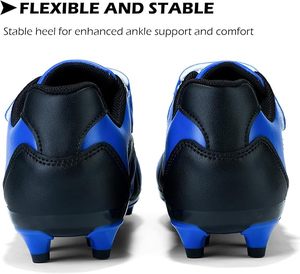 Chaussures de football unisexes personnalisées à crampons pour le sport en plein air, la course et l'athlétisme, antidérapantes, printemps-été - Product Image 2
