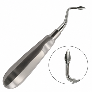 Dental Elevator Left Stainless Steel <b>Tooth</b> Extraction Root Elevator Surgical Instrument with 5 Handle Options - Product Image 2