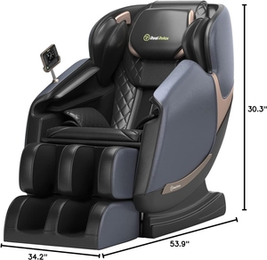 เก้าอี้นวดตัวเต็มรูปแบบ Smart 4D Zero Gravity พร้อมระบบนวดคอ-เก้าอี้ปรับเอนไฟฟ้า นวดเท้า ดีไซน์พับได้ ฟังก์ชั่นดนตรี - Product Image 2