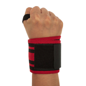 Adjustable Wrist Support Brace with Palm Guard for <b>Weight</b> Lifting Strength Training <b>Women</b> Black Hook Loop Closure Basic - Product Image 2