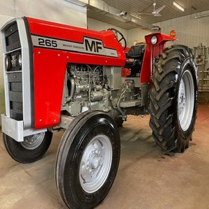 Tracteur Massey Ferguson 265 le plus utilisé, moteur diesel 4 cylindres produisant environ 60-75 CV, utilisé par les agriculteurs - Product Image 1
