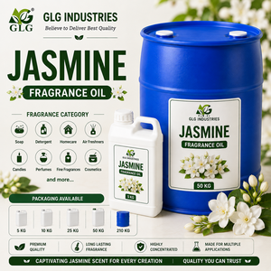 Huile parfumée au jasmin pressée à froid 100% pure, composé de parfum synthétique, floral, aromatique, pour savon, bougie, cosmétiques, détergent, lessive - Product Image 3