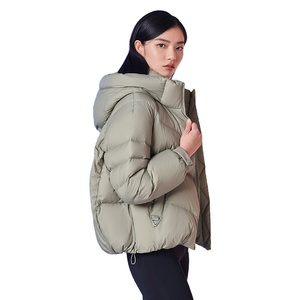 Veste d'hiver unisexe pour femme, personnalisable, imperméable, coupe-vent, écologique, rembourrage en polyester, veste bomber - Product Image 5