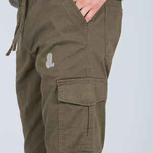 Men's Safari Style Canvas <b>Cargo</b> Pants 100% Cotton Eco-Friendly Anti-Wrinkle Windproof Quick Dry Breathable <b>Vintage</b> Decoration - Product Image 2