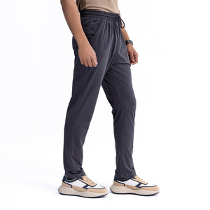 High Quality OEM Service Custom Logo Men's Wholesale <b>Slim</b> Fit Quick Dry <b>Jogger</b> Breathable Eco-Friendly 100% Cotton Trouser - Product Image 5