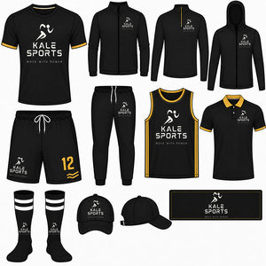 Factory Wholesale Rate Retro Football Uniform Set Black Color Soccer Kit Adult Size New Apparel Fully Customizable - Product Image 1