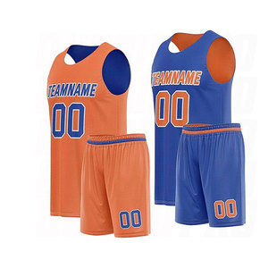Vêtements de sport d'extérieur respirants de haute qualité, meilleur design, service OEM personnalisé, uniforme de basketball réversible - Product Image 1
