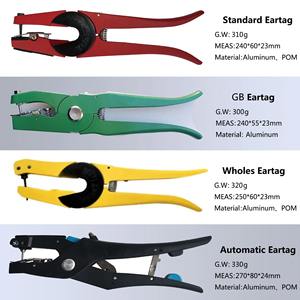 Pinza Aplicadora de Etiquetas para Orejas de Animales, Ganado, Ovejas, Cabras, Cerdos y Vacas, con Aguja y Marcador Veterinario - Product Image 3