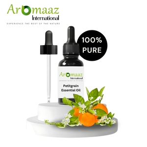 Huile Essentielle de Petitgrain Biologique Distillée à la Vapeur Pure Anti-rides Anti-âge pour Tous Types de Peau Soin Visage & Corps - Product Image 3