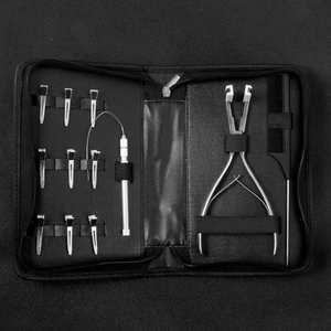 Kit de Extensiones de Cabello de Plástico y Acero Inoxidable de Alta Calidad, Herramientas Profesionales Duraderas, Logotipo Personalizado OEM/ODM - Product Image 2