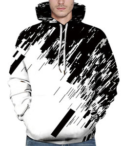Sweat à capuche coloré tie-dye pour homme, personnalisable avec logo, en molleton technique respirant, pour adulte, hiver, streetwear, mode - Product Image 4