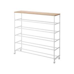 Unique Design Wooden <b>Shoe</b> Rack Organizer For Living Room <b>Storage</b> With Decorative Pattern And Stable Base <b>Shoe</b> Rack - Product Image 5