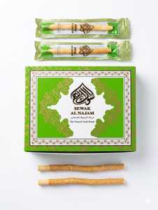 Sewak Al Najam 15cm Sabor Menta, Hierbas Dentales de Primera Calidad, Procesadas Higiénicamente y Envasadas al Vacío - Product Image 4