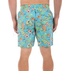 Shorts de Baño de Verano de Alta Calidad con Estampado de Palmeras, Shorts de Playa para Hombre, Shorts de Algodón Casuales de Verano, Secado Rápido para Natación y Pesca - Product Image 4
