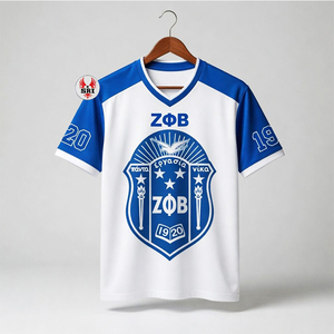 High Quality Zeta Phi Beta Sorority Custom Sublimated Women's <b>Baseball</b> Jersey Greek Uniforms Twill Embroidery Team Name Number - Product Image 6