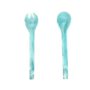 Cuchara y Servidor de Ensalada de Resina Modernos Clásicos, Aptos para Lavavajillas, Artizon Studio para Hoteles, Hogares y Restaurantes - Product Image 1