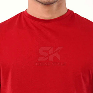Camiseta de Moda 2026, Diseño Moderno, Corte Holgado, Cuello Redondo, 100% Algodón, Estampada en Diferentes Colores para Hombre - Product Image 5