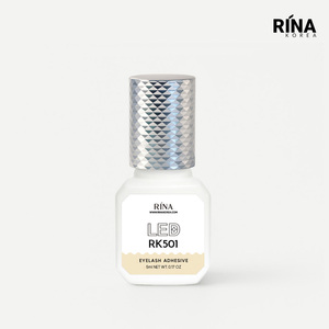 Pegamento para Pestañas LED RK501, Pegamento Líquido para Pestañas de Larga Duración, Secado Rápido, Resistente al Agua, Vegano, No Irritante, con Cianoacrilato de Etilo en Botella - Product Image 1